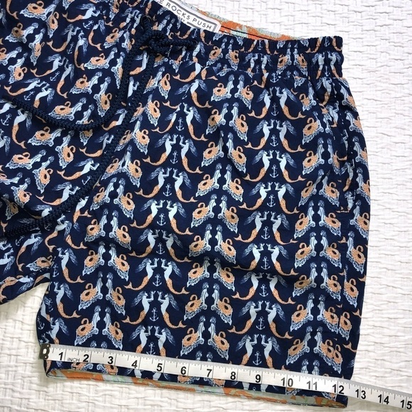 The Rocks Push Sydney Mermaids Board Swim Shorts Sz 36 - Picture 9 of 9
